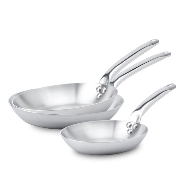 Lot de 3 plats inox - Arts de la table Lot de 3 plats inox - Arts de la table