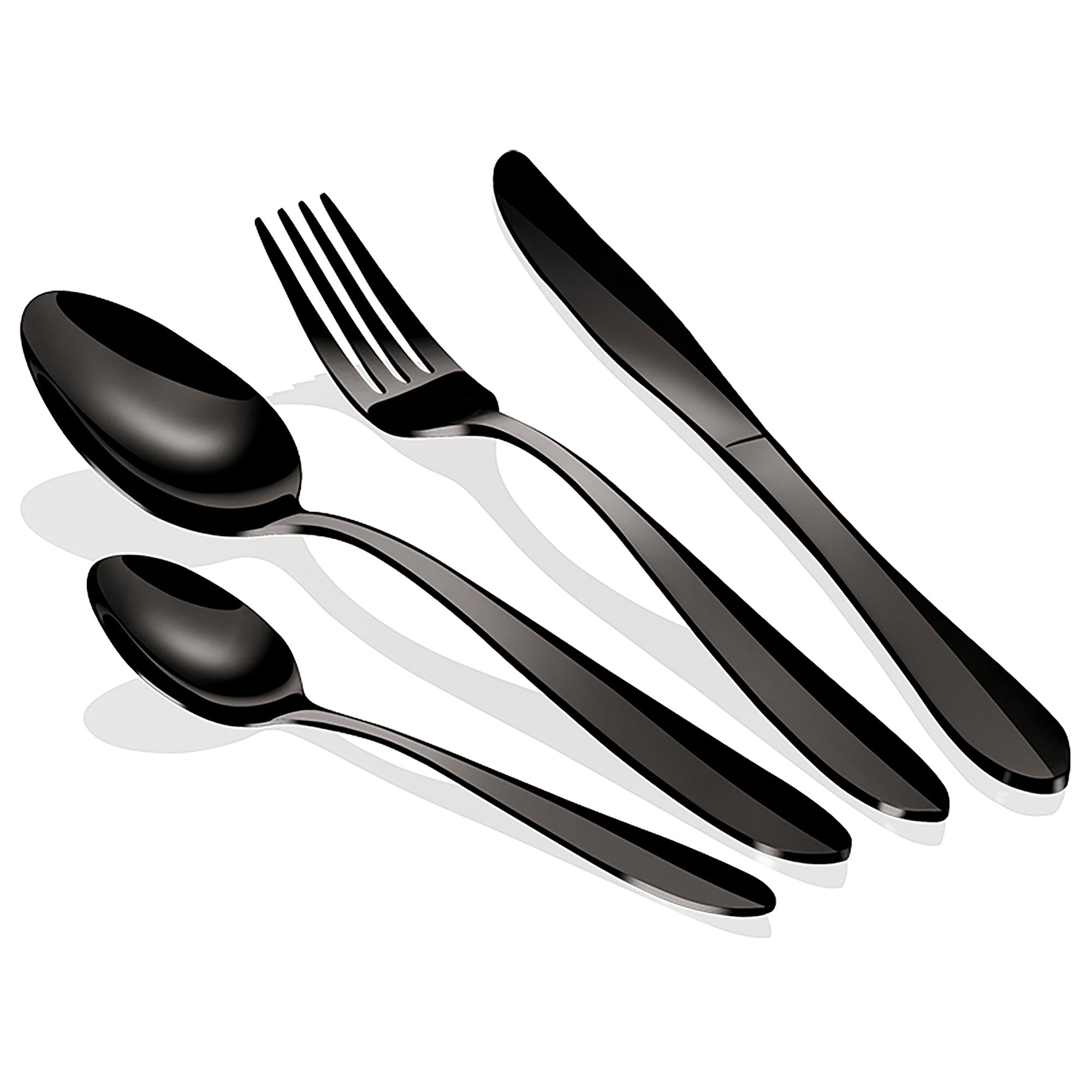 Ménagère 24 Pièces Berlinger Haus - Acier Inoxydable Poli - Set Pour 6 Personnes