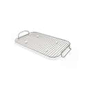 DECORNIJIA Plaque à Rôtir Rectangulaire En Inox Avec Couvercle - Bac De Cuisson Profond Pour Four, BBQ, Restaurant - Portable - 2