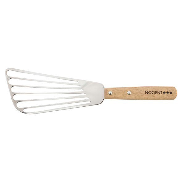 Pelle De Cuisine Nogent 16cm Classique Bois Hêtre Ajourée - Fabrication Française