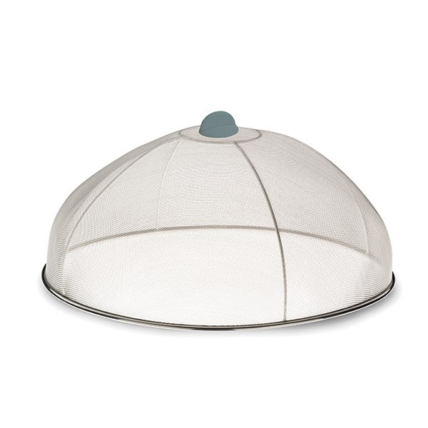 Fackelmann 44479 Cloche Couvre-Plat En Nylon 41 Cm - Protection Anti-Insectes Intérieur Extérieur
