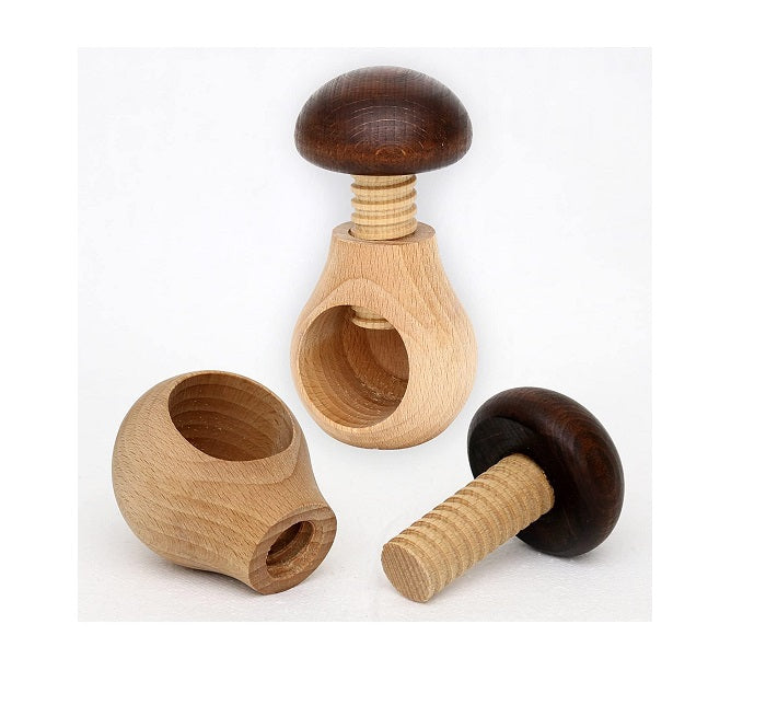 Ko&Co Casse-noix en bois – Casse-noix champignons | 1 cacker à noix en bois à visser | Cracke-champignon naturel à visser | Parfait comme décoration de Pâques | Casse-noix en bois pour Ko&Co Casse-noix en bois – Casse-noix champignons | 1 cacker à noix en bois à visser | Cracke-champignon naturel à visser | Parfait comme décoration de Pâques | Casse-noix en bois pour