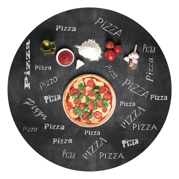 Plat à Pizza En Verre Ø32 Cm - Homéa - Cuisson & Présentation Authentique Quiches Tartes