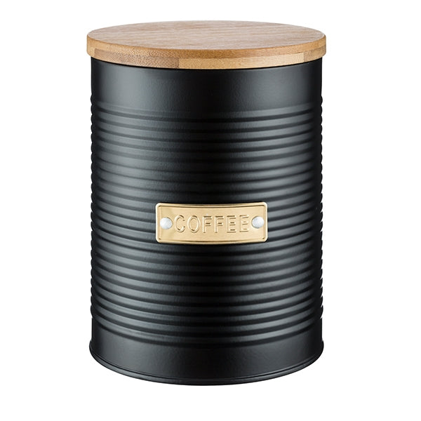 Honey Can Do KCH-06079 Distributeur de Café Moulu Indispensable Plastique  Noir 11,43 x 11,43 x 26,67 cm : : Cuisine et Maison