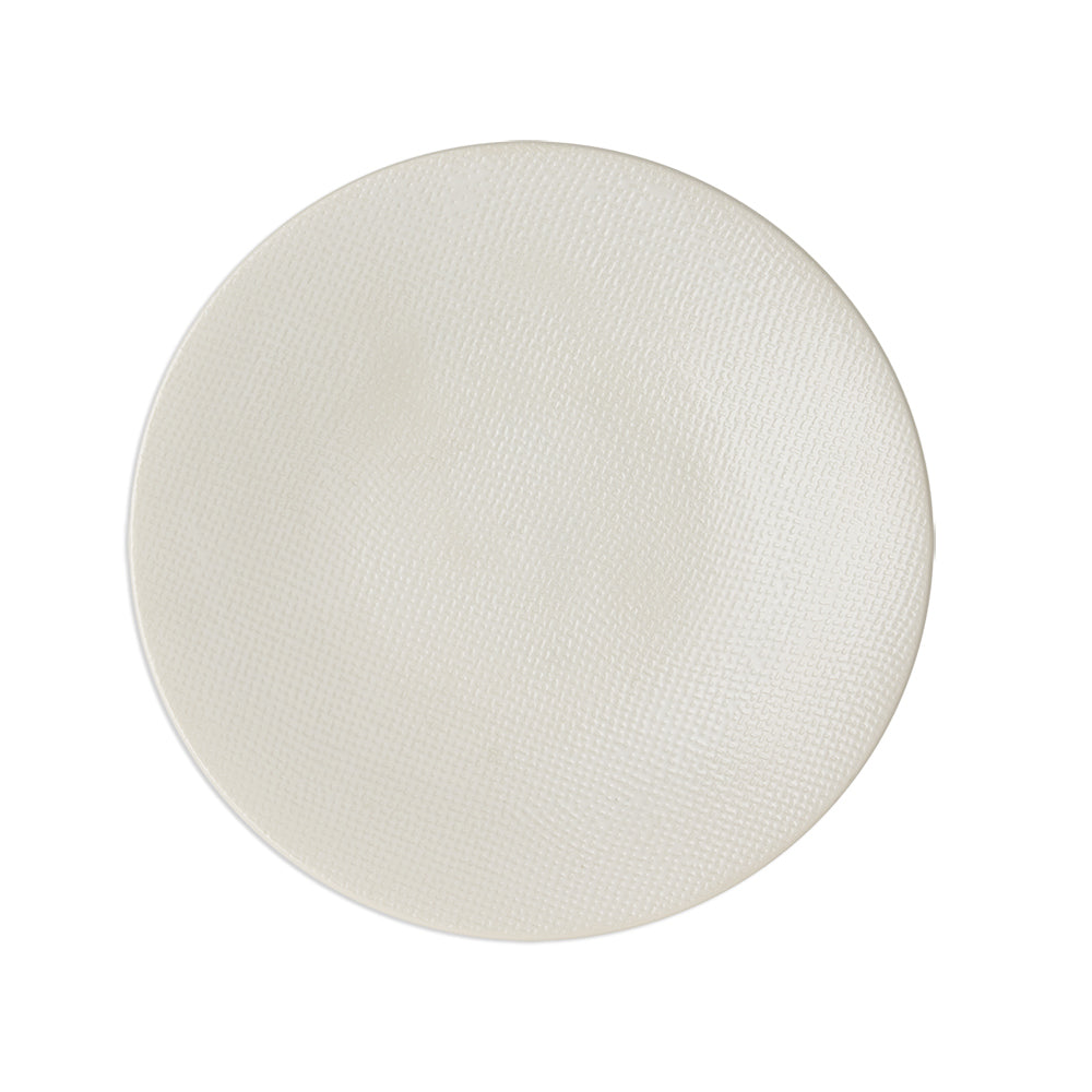 Assiette De Présentation Vésuvio Safran - 31 Cm - Design Italien - Va Au Lave-vaisselle