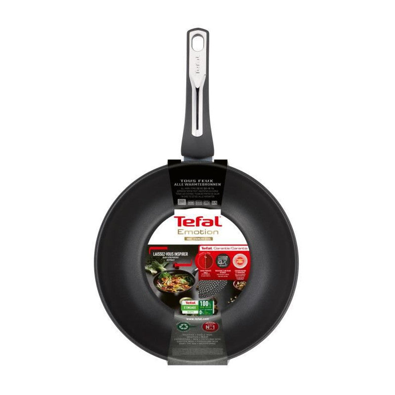 Poêle Wok 28cm Emotion revêtement anti-adhésif Tefal - Mathon - 5