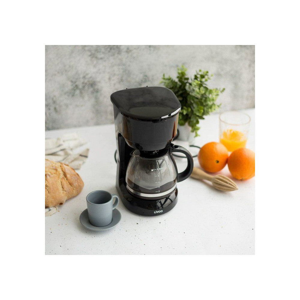 Cafetiere électrique - Livoo - Dod183n - 600 W - 750 Ml - 6 Tasses - Noir Livoo - Mathon - 2