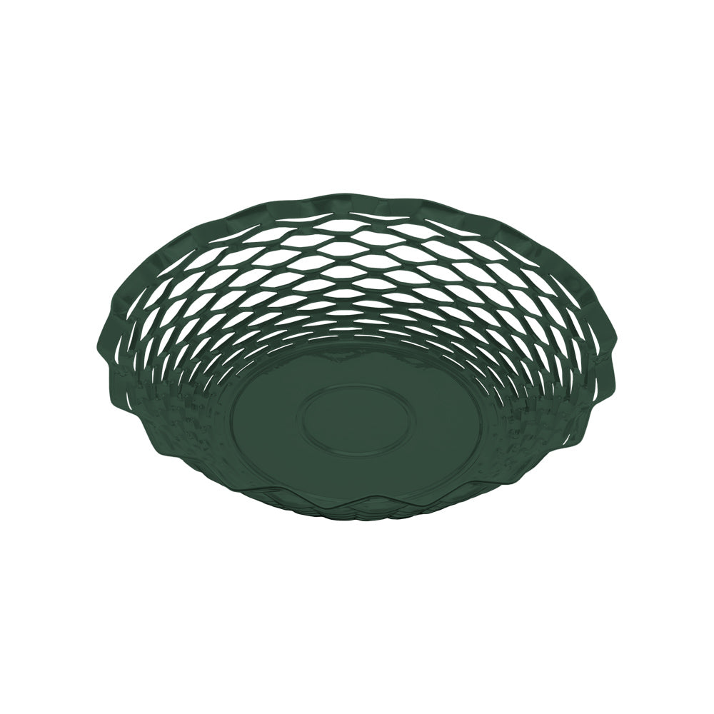 Corbeille à pain vert sapin 24,5 cm Roger Orfèvre - Mathon