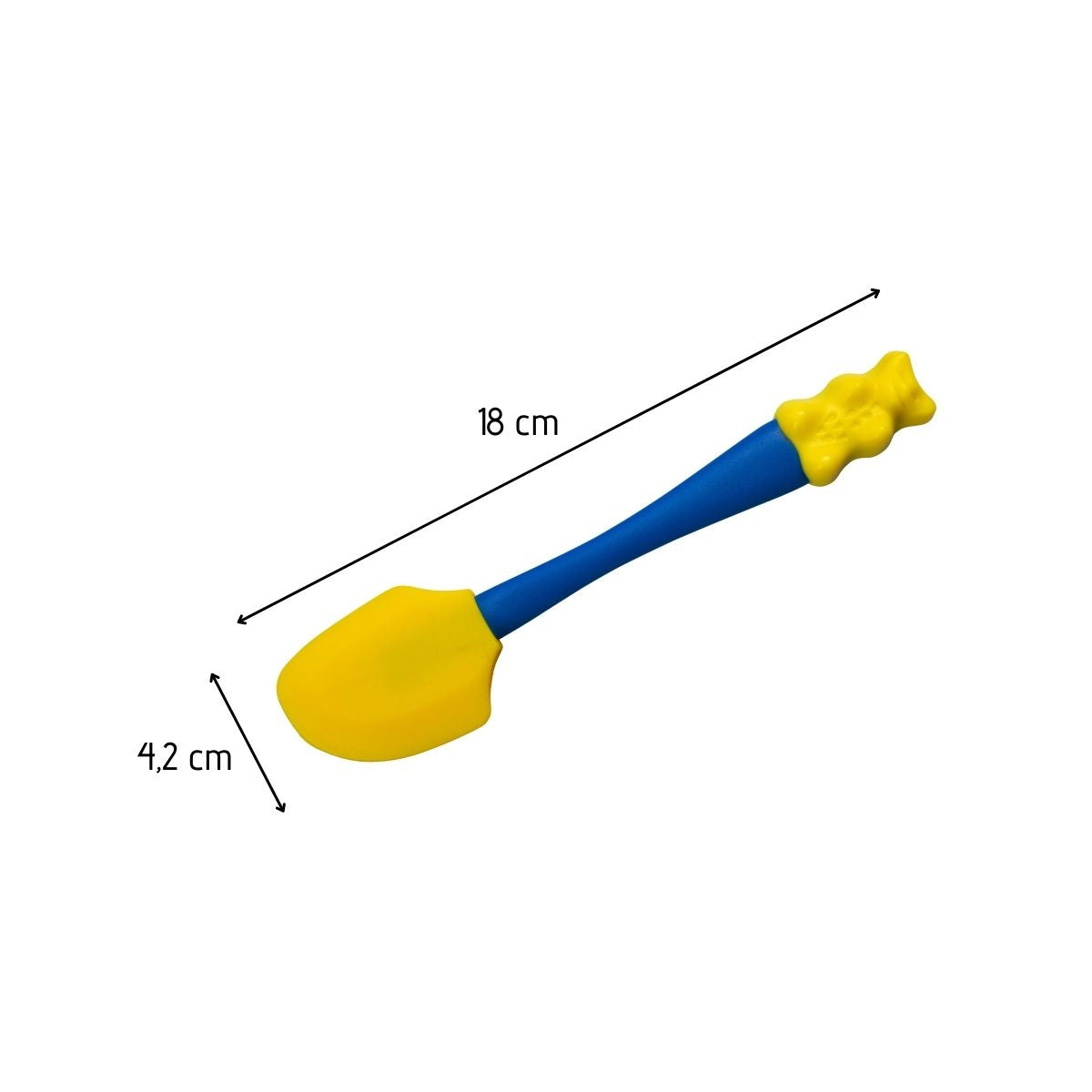 Spatule de cuisine et de pâtisserie en silicone 18 cm Zenker Haribo Zenker - Mathon - 3