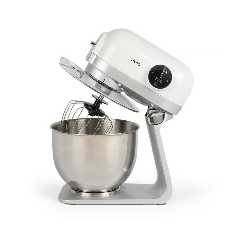 Robot Pâtissier Livoo Dop234 - 1200 Watts - 5 Litres - Mouvement Planétaire - 6 Niveaux De Vitesse Livoo - Mathon - 2