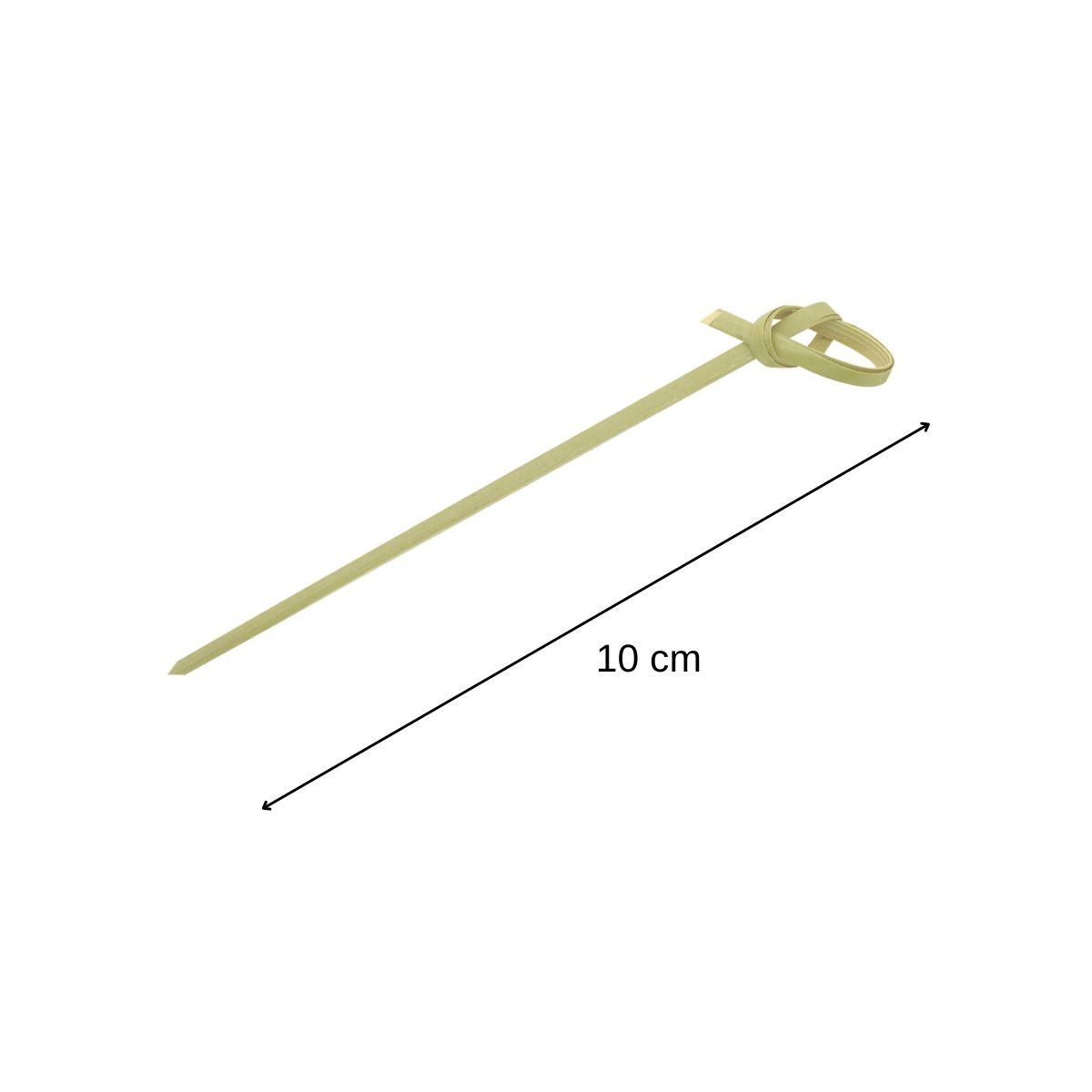 Lot de 100 pics à brochettes en bambou de 10 cm  Wood Edition Fackelmann - Mathon - 3