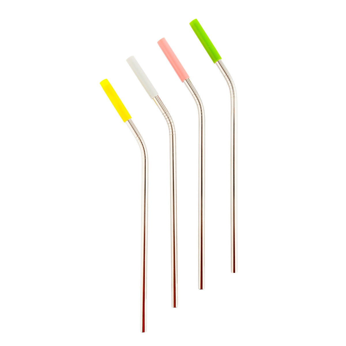 Pailles - Ensemble de 4 pailles en acier avec marqueurs Koala - Mathon - 1