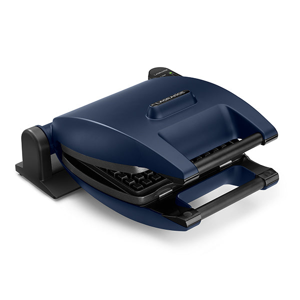Gaufrier électrique 3 plaques Premium Gaufres® bleu abysse 1200 W Lagrange - Mathon - 5
