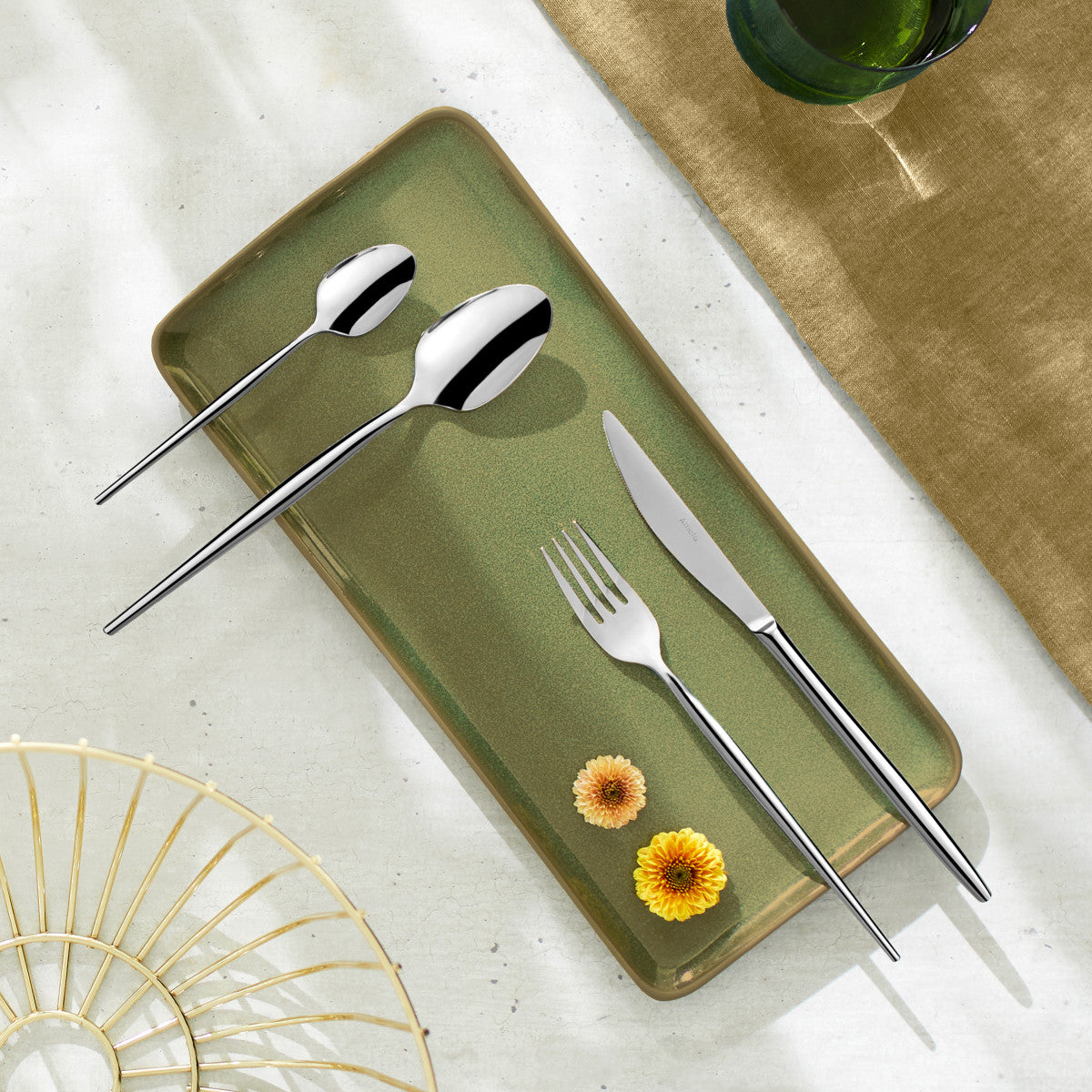 Soprano Miroir - Ménagère 24 pièces Amefa - Mathon - 3