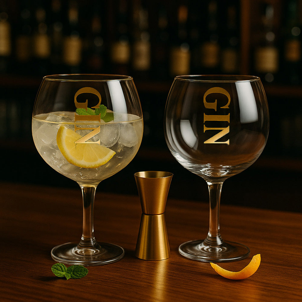 Coffret de 2 verres à Gin et doseur Table passion - Mathon - 3