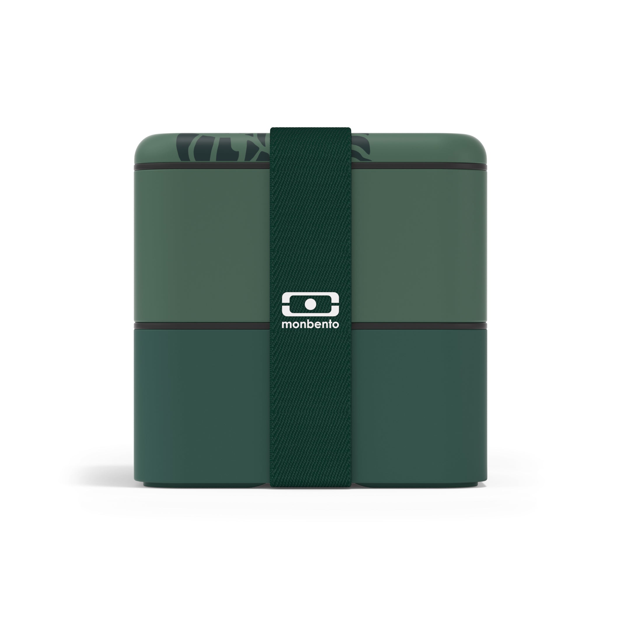 Lunch box 2 compartiments Square 1,7L Made in France  Jungle Monbento - Mathon - 2