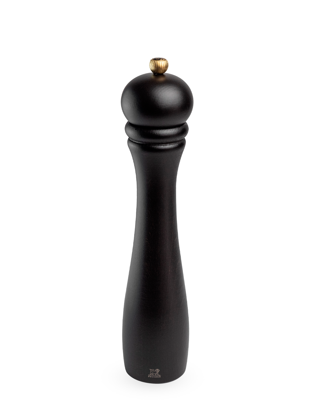 Checkmate Moulin à sel manuel en bois, chocolat, 30 cm - 12in Peugeot - Mathon - 1