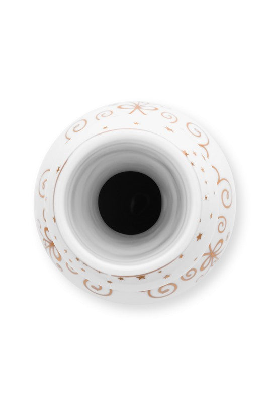 Vase rond Royal Winter White - 15cm Pip Studio - Mathon - 3