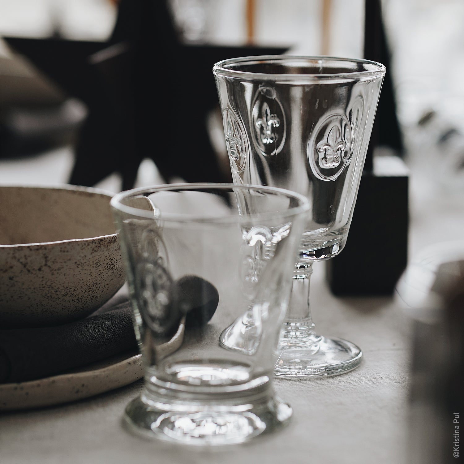 Lot de 6 verres à vin La Rochère - Mathon - 3