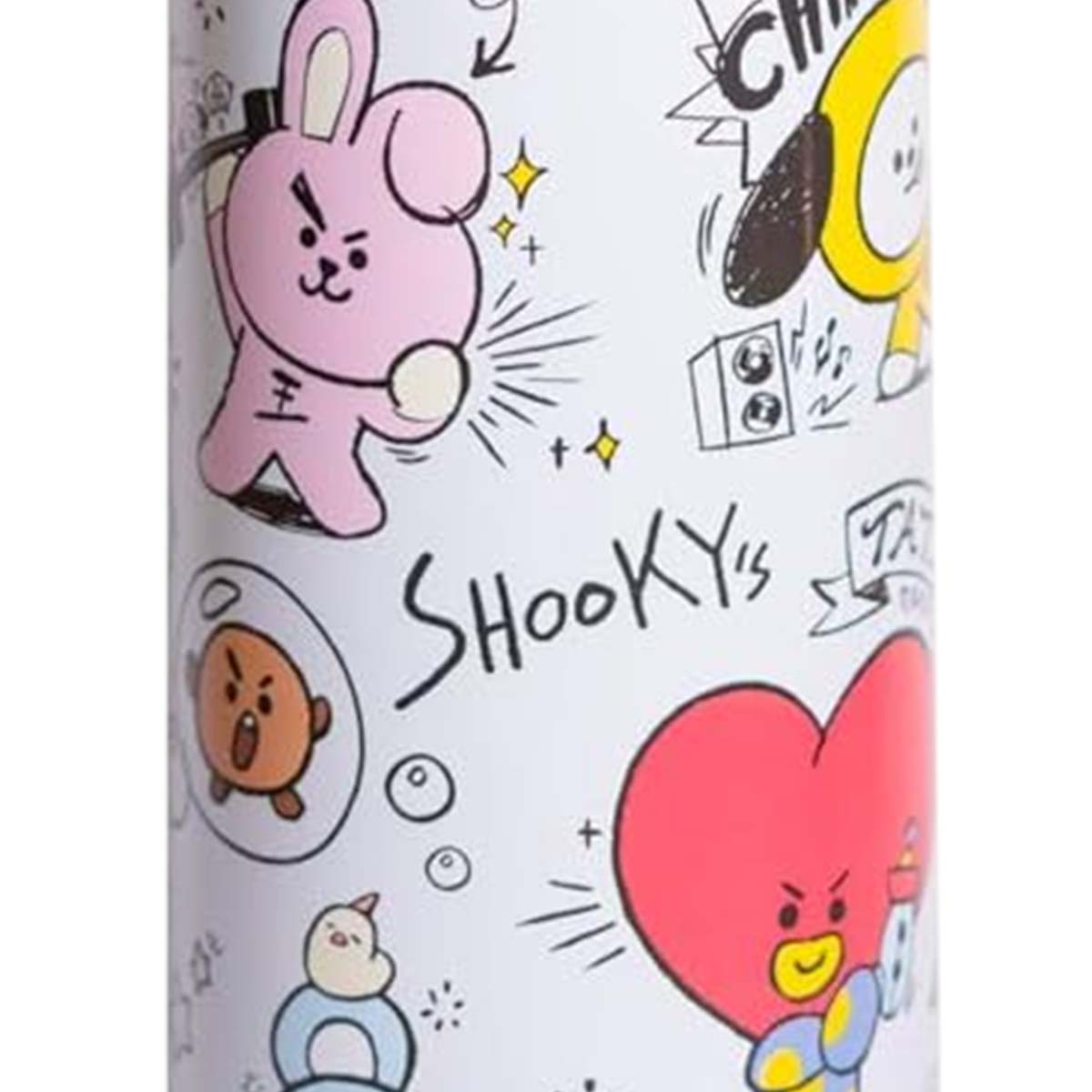 Gourde Isotherme 500ml Inox Line Friends BT21 - Mathon - 5