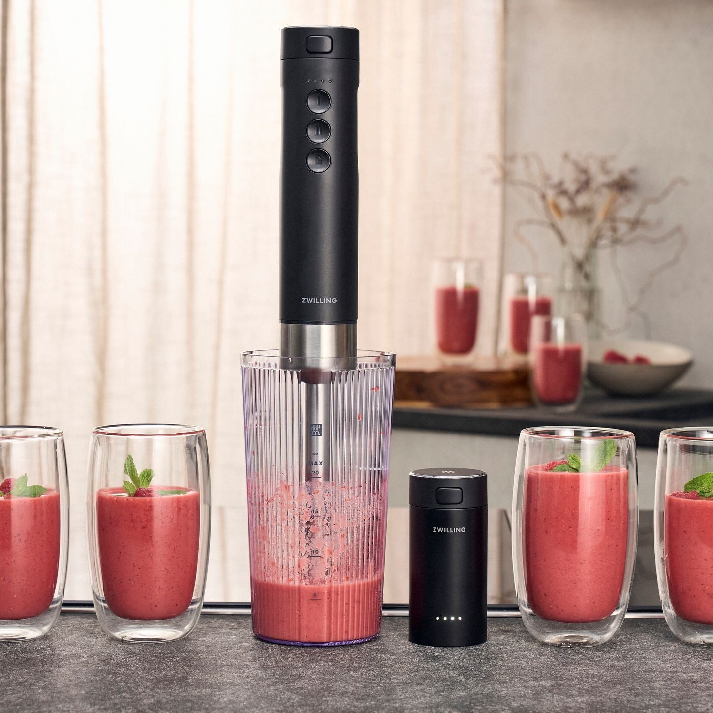 Mixeur plongeant sans fil, Kit de démarrage avec batterie Zwilling - Mathon - 2