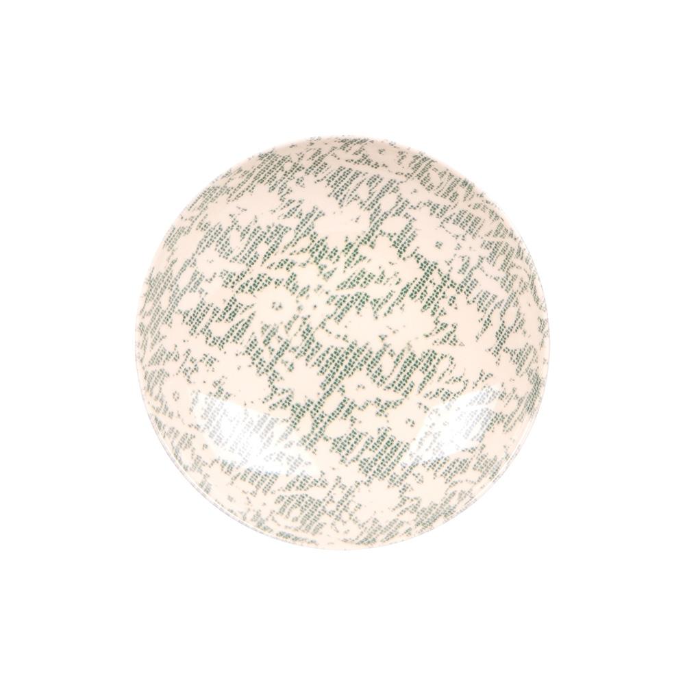 Assiette creuse Léa verte 22 cm (lot de 6) Table passion - Mathon - 2