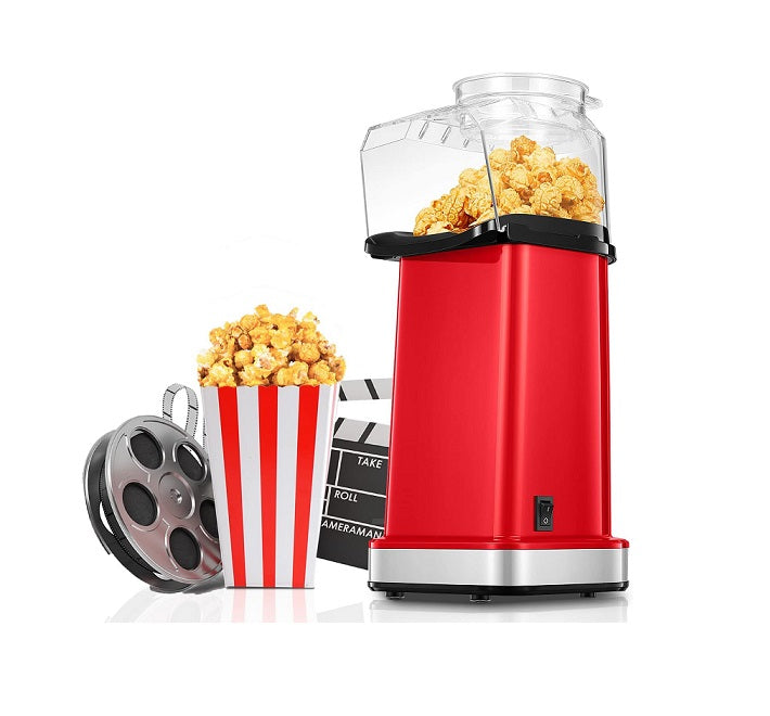Machine à Popcorn à Air Chaud 1400W rouge Vendos85 - Mathon