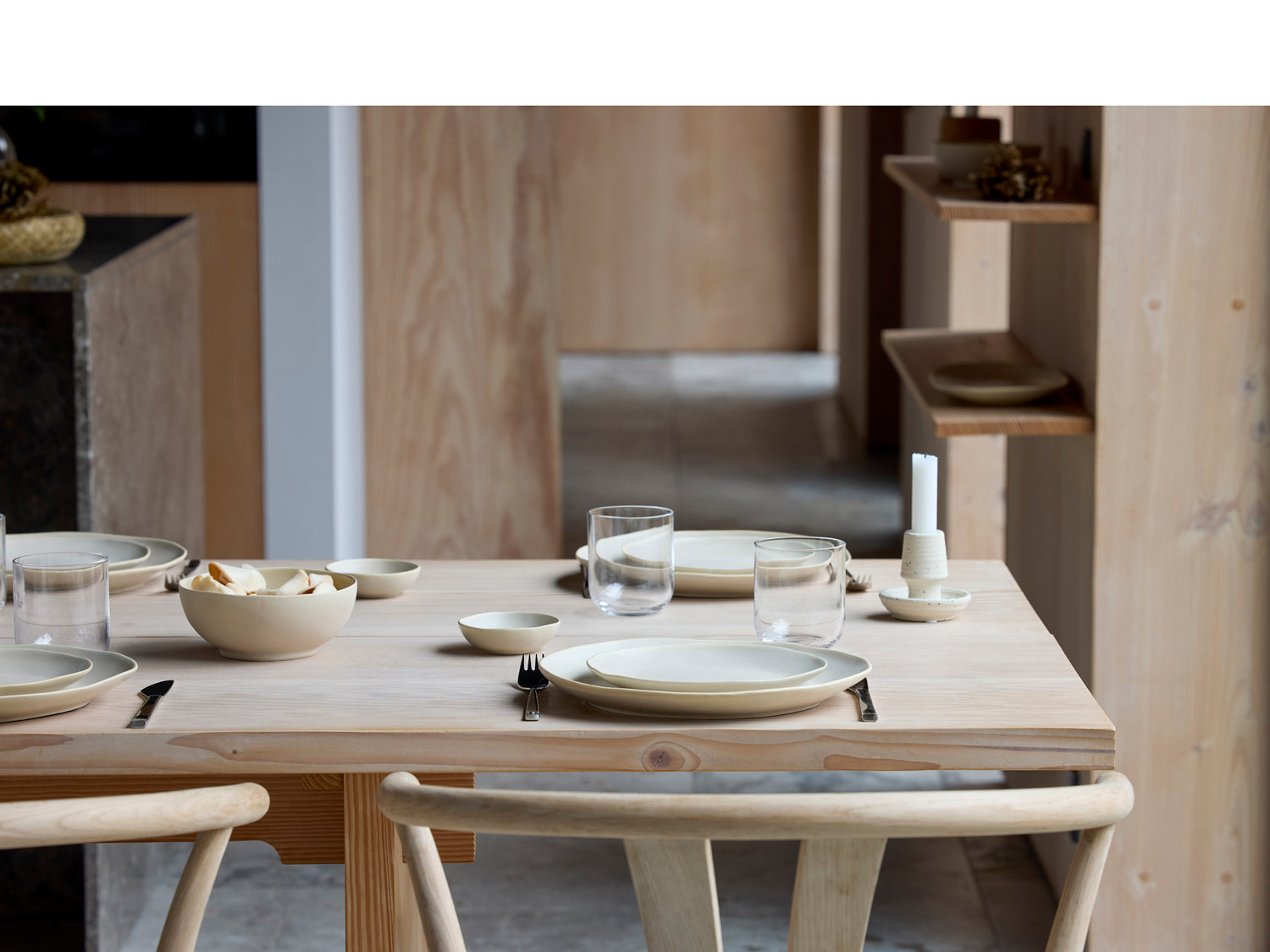 Bol UMAMI 12,5cm en grès émaillé Beige doux Villa Collection - Mathon - 8