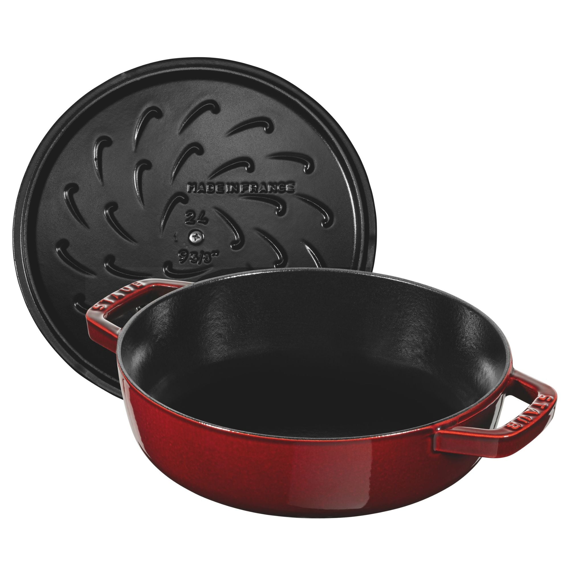 24 cm, Sauteuse Chistera, Grenadine Staub - Mathon - 2