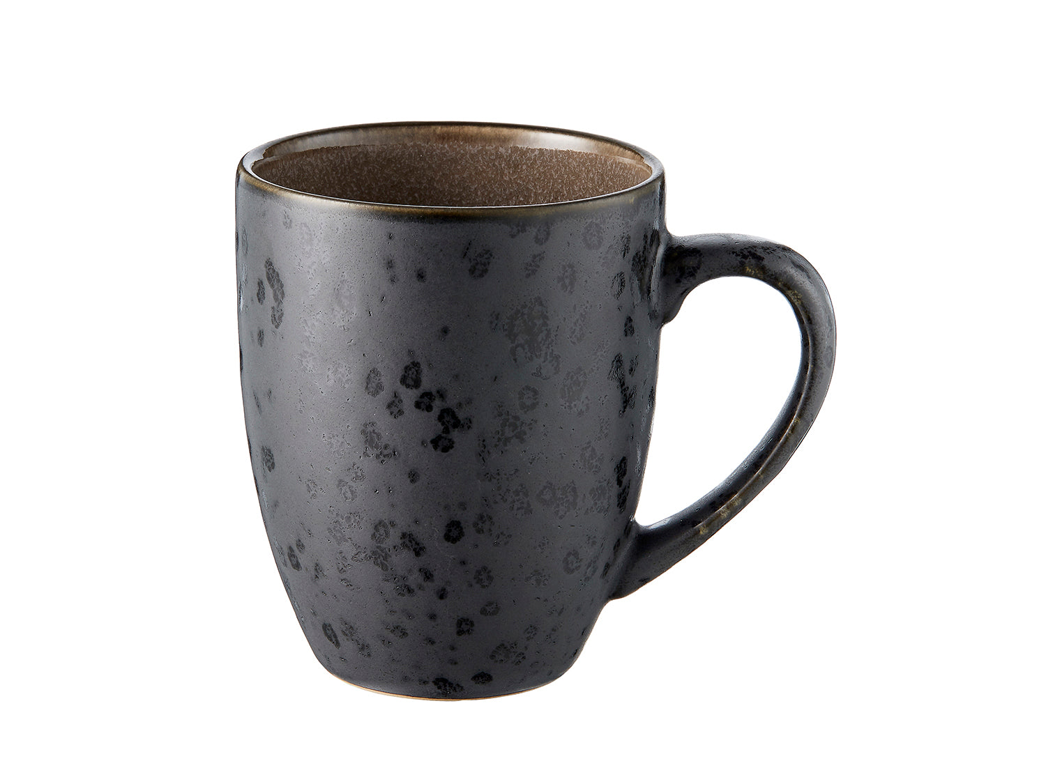 Set de 4 mugs GASTRO en grès Noir/foncé Bitz - Mathon - 3
