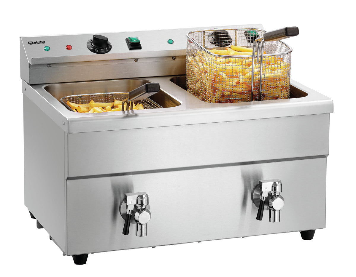 Friteuse Professionnelle à Induction 2 x 8 Litres - Bartscher - Mathon - 2