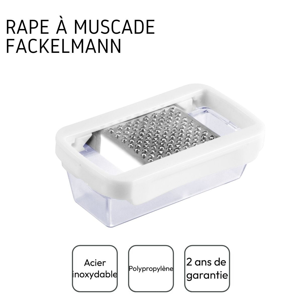 Râpe noix de muscade 10 cm  Handmade Tradition Fackelmann - Mathon - 4