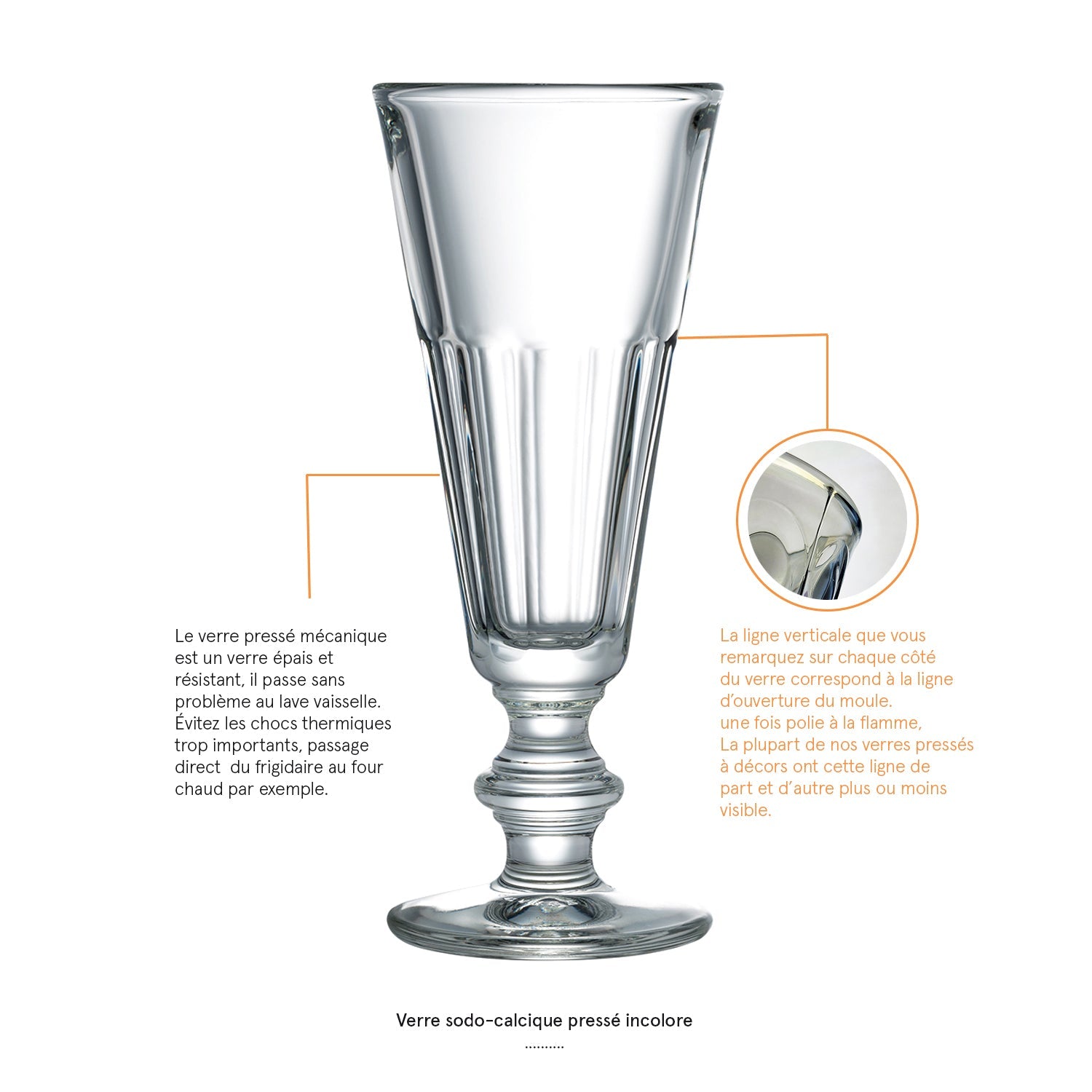 Lot de 6 flûtes La Rochère - Mathon - 4