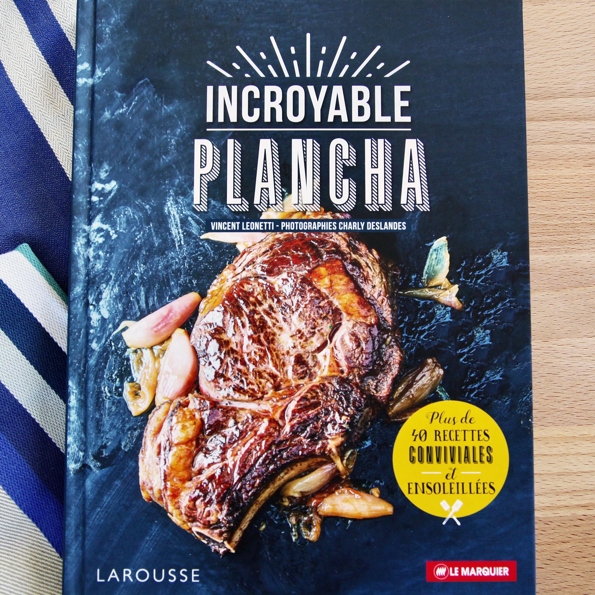 Livre Incroyable Plancha Larousse Le Marquier - Mathon - 2