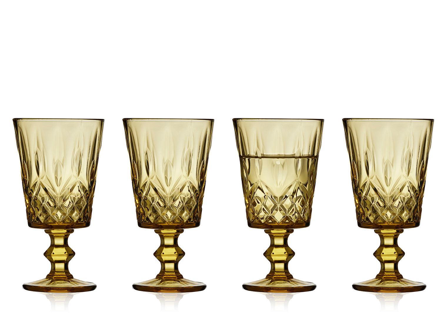 Set de 2 verres à vin SORRENTO Ambre Lyngby Glas - Mathon - 1