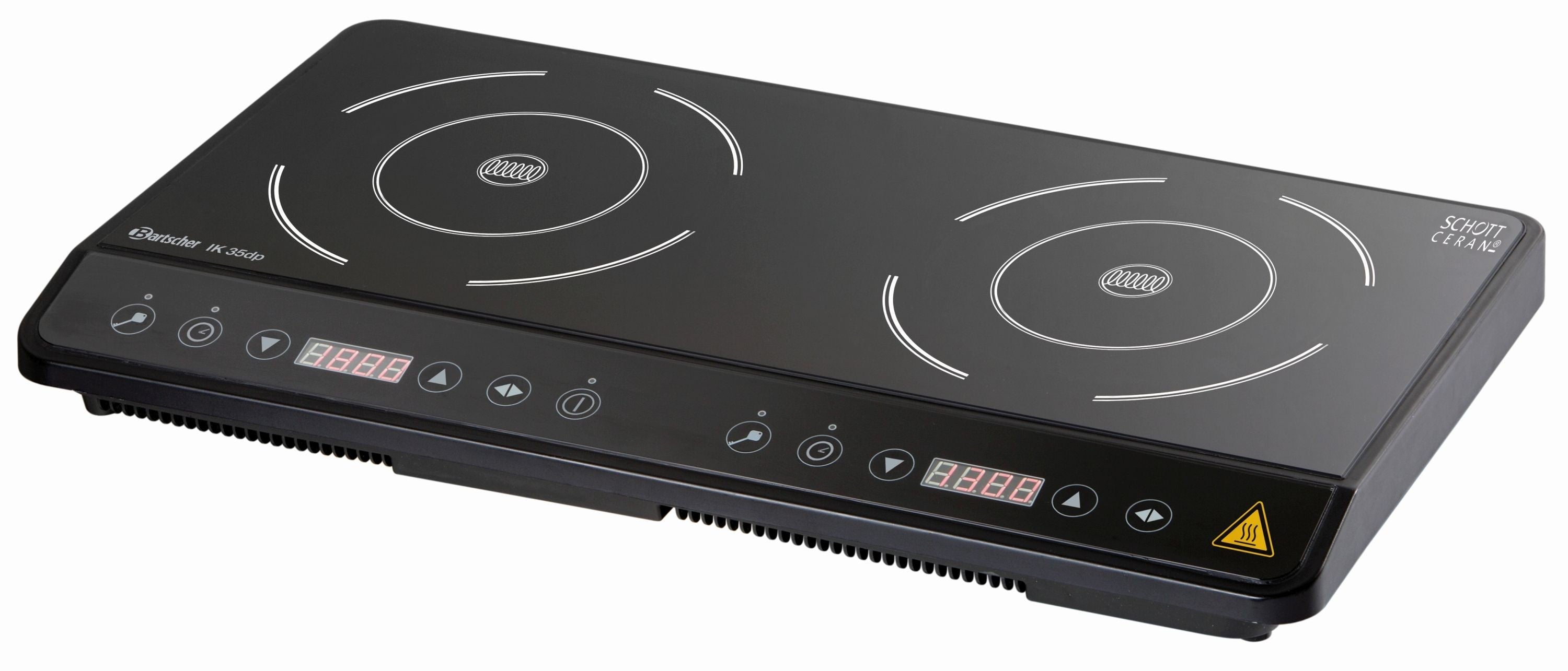 Plaque à induction professionnelle - 3,5 kW - L 605 x P 360 mm - Bartscher - Mathon - 3