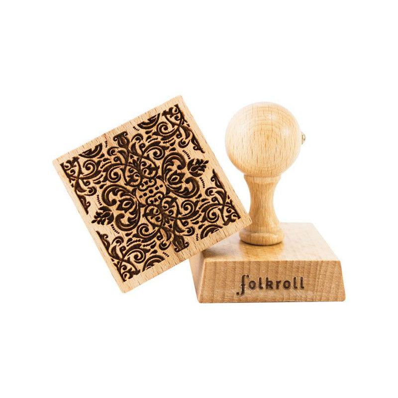 Tampon Deco Carré Damassé Patisse - 13272 Patisse - Mathon - 1