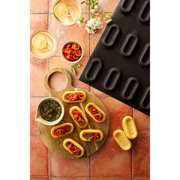 Moule 12 barquettes Flexipan - Mathon - 1