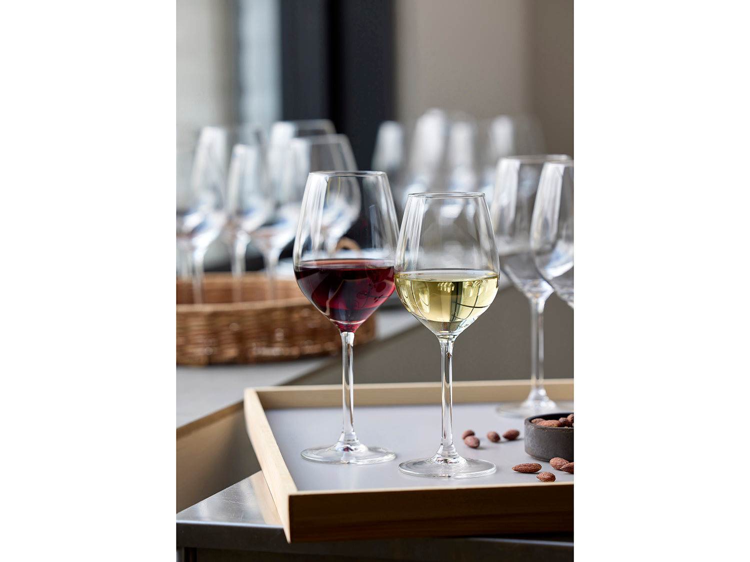 Set de 4 verres à vin rouge JUVEL 50cl Transparent Lyngby Glas - Mathon - 5