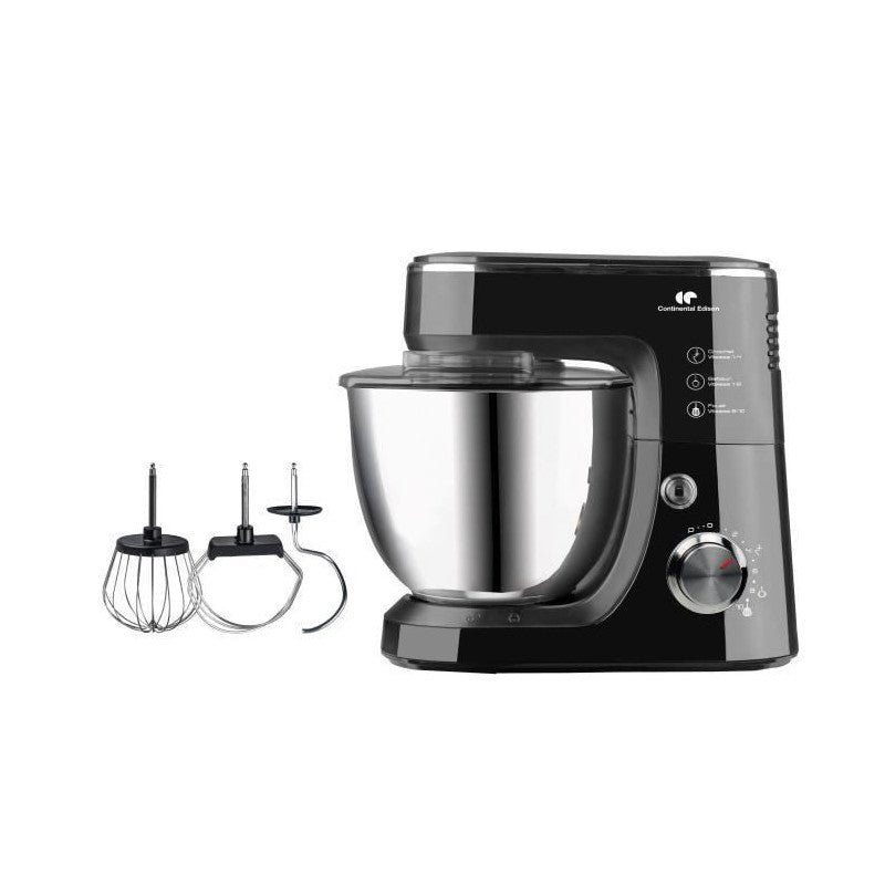 Robot Patissier Continental Edison Cerp800b - 800w - Noir Continental Edison - Mathon - 2