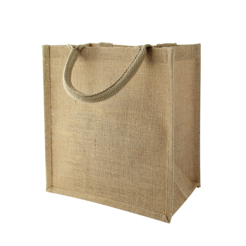 30Pcs - Sac cabas en jute brun 170x260x280mm FirstPack - Mathon - 1