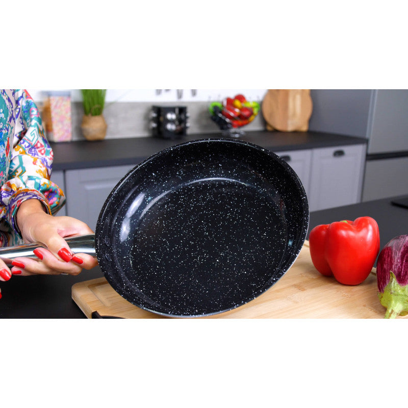 Poêle inox KitchenPro 20cm et 24cm Venteo - Mathon - 5