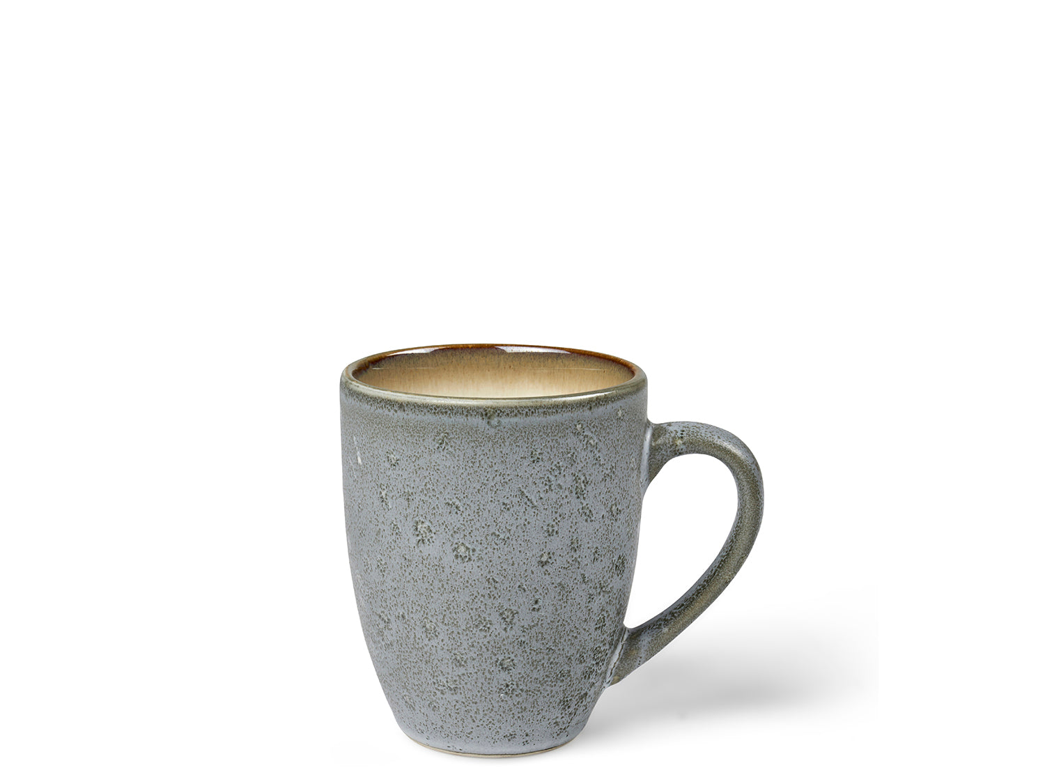 Mug GASTRO en grès Gris/Crème Bitz - Mathon