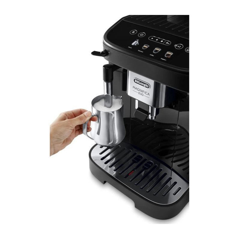 Ecam290.22.b - Machine A Cafe Expresso Broyeur Magnifica Evo - 1450w - 3 Boissons - 1,8l - 250g De Grains Delonghi - Mathon - 3