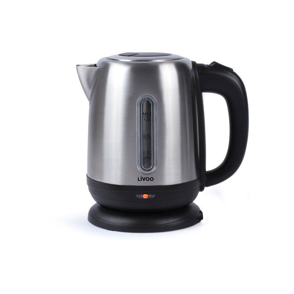 Bouilloire - Livoo - Dod182 - 1630 W - 1,2 L - Socle 360° - Gris Livoo - Mathon - 1