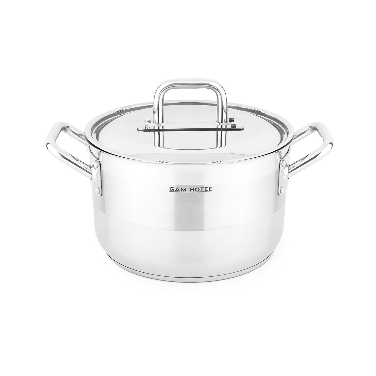 Marmite inox - 28cm induction Gam Hotel - Mathon - 1
