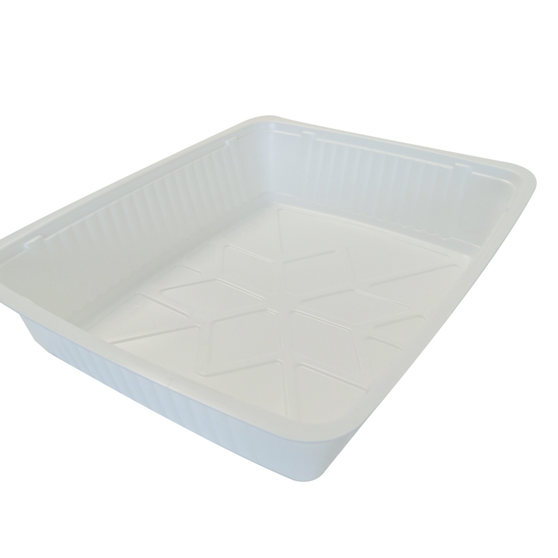 50Pcs - Barquette plastique "gastronorme" pour préparation froide 325x265x70mm 4000ml FirstPack - Mathon