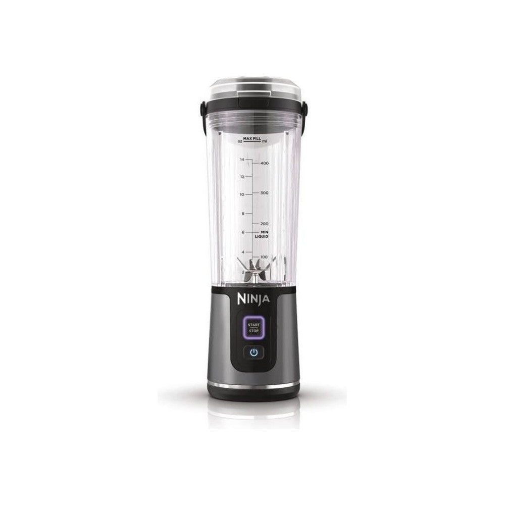 Blender Portable Ninja Blast - Bc151eubk - Bol 530 Ml - Autonomie 2h - Sans Fil - Sans Bpa - Noir Ninja - Mathon - 1