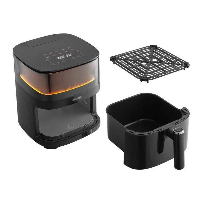 Friteuse A Air Chaud - Sencor - Sfr 5050bk - Capacité 5 L - 10 Programmes De Cuisson - 1500 W - Noir SENCOR - Mathon - 5