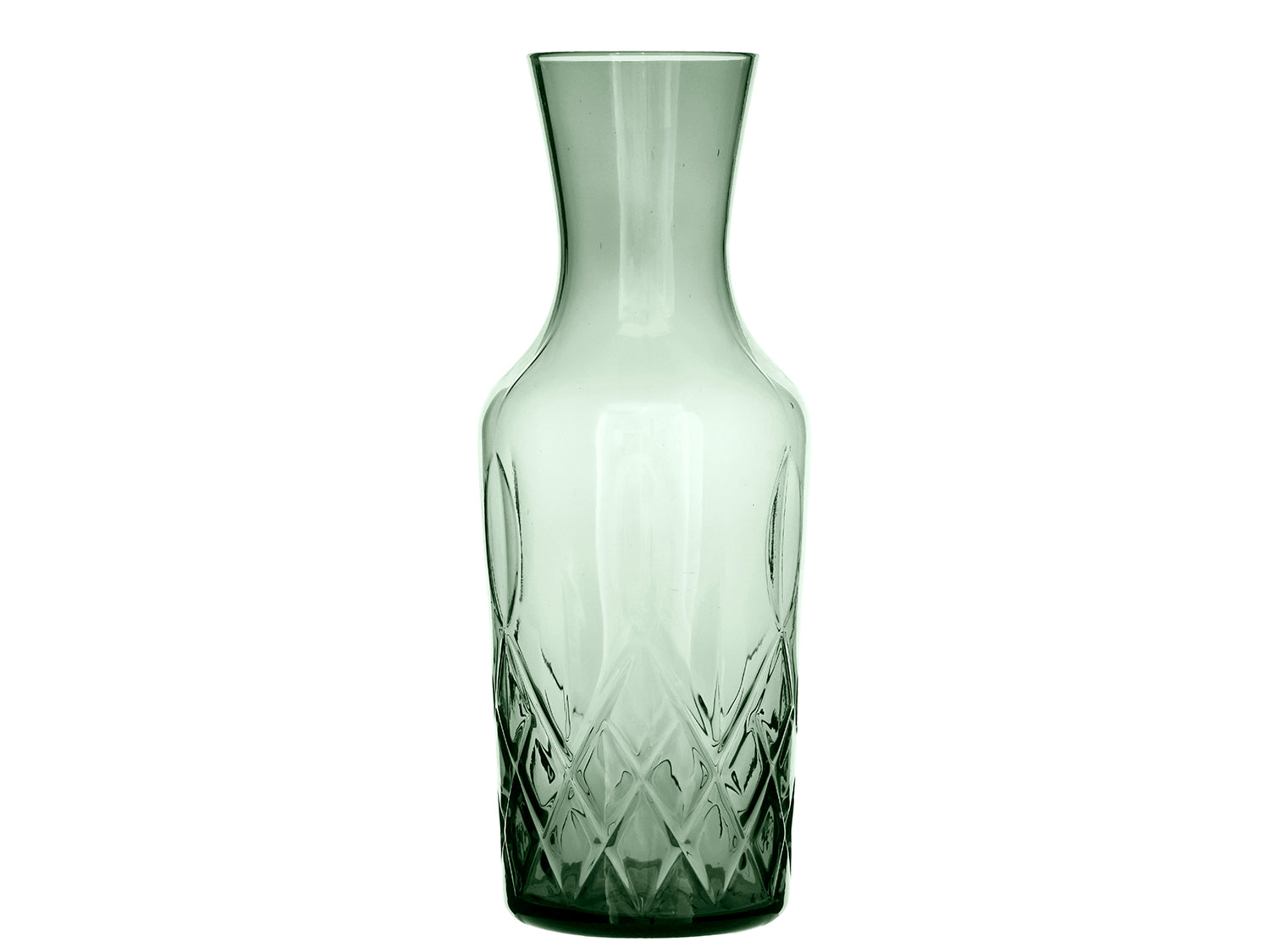 Carafe à eau SORRENTO en verre Vert Lyngby Glas - Mathon - 1